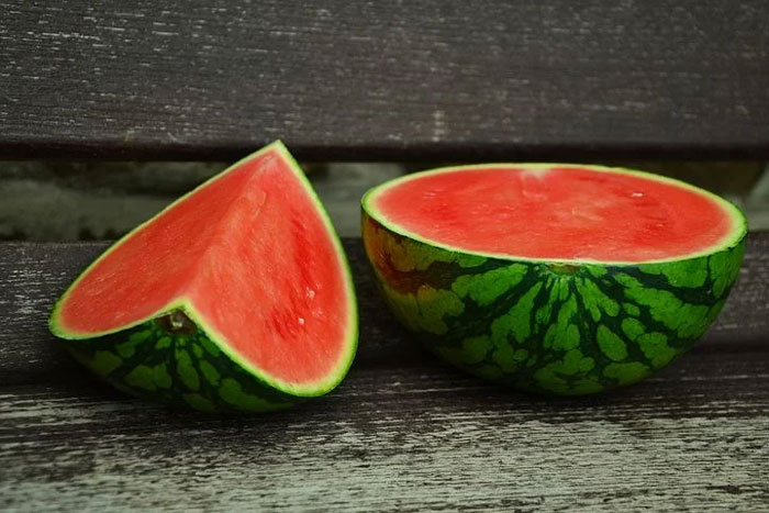 watermelon halves